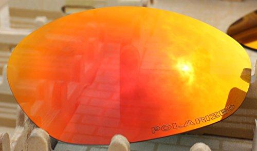 BVANQ Lenses Replacement Polarized for Oakley Minute 2.0 Sunglasses Red Mirror Coatings