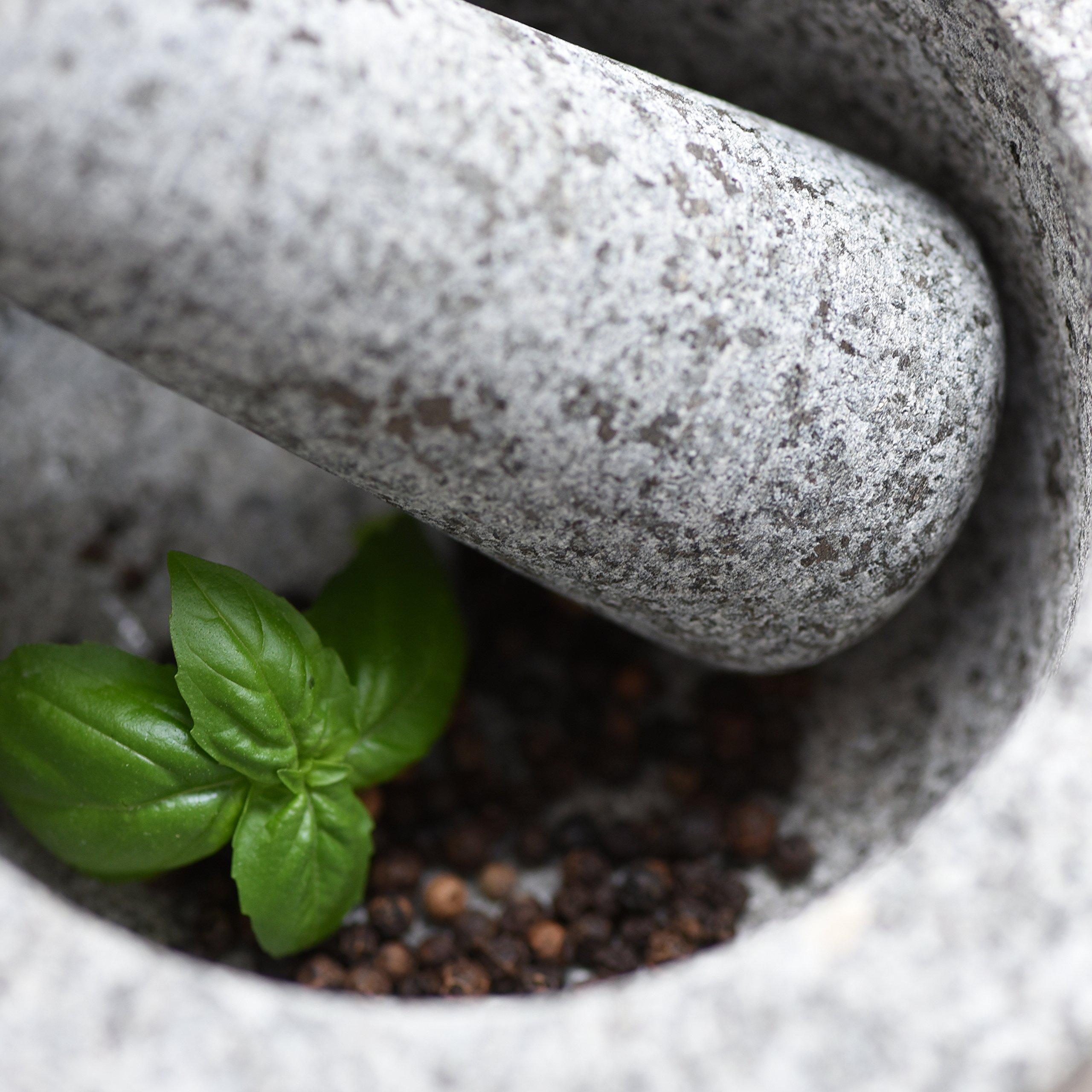 ChefSofi ChefSofi Pestle - Granite Replacement Pestle (Only Pestle [2 Cups Mortar is not Included]) (Gray Unpolished - 6.5\")