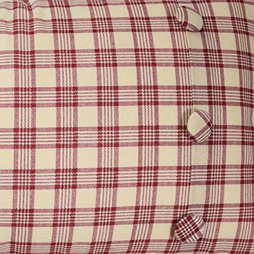 Waverly Waverly Norfolk Plaid Rectangular Decorative Throw Pillow, 12" x 22", Tea Stain