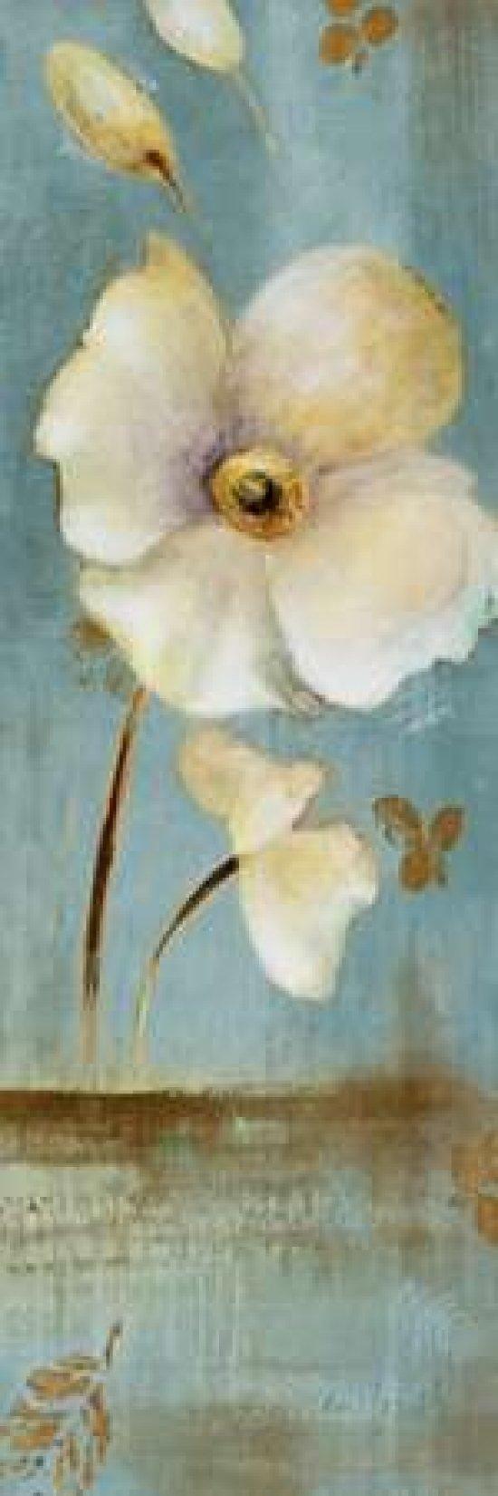 Posterazzi Late Summer Poppies Poster Print by Lanie Loreth (8 x 24)