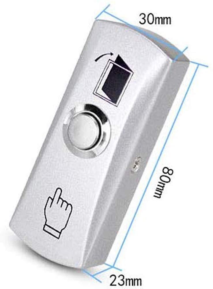 MENGQI-CONTROL MENGQI-CONTROL Inward or Outward Door Remote Open 600lbs Electric Magnetic Lock Keypad Access Control Kit 4 Remote Control ZL Bracket 110-240V Power Supply Unit Push to Exit Button