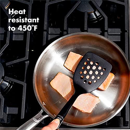 OXO OXO Good Grips 4-Piece Nylon Tool Set, 2.3, Black