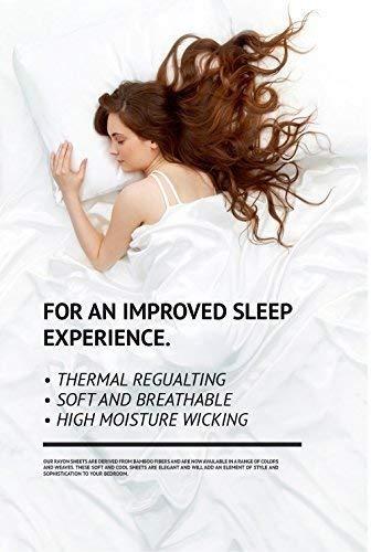 Sophia Cotton Club Split-King Adjustable King Bed Sheets Luxury Soft 1200-TC Egyptian Cotton 5-Piece Sheets Set with Fully Elastic Fitted Sheet Fits 10-12\" Deep Pocket (Solid, Burgundy)