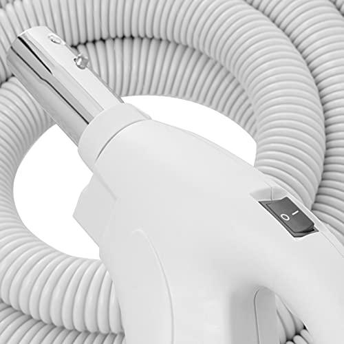 Cen-Tec Systems Cen-Tec Systems 91353 Central Vacuum, 40 Ft. Hose, Light Gray, Foot