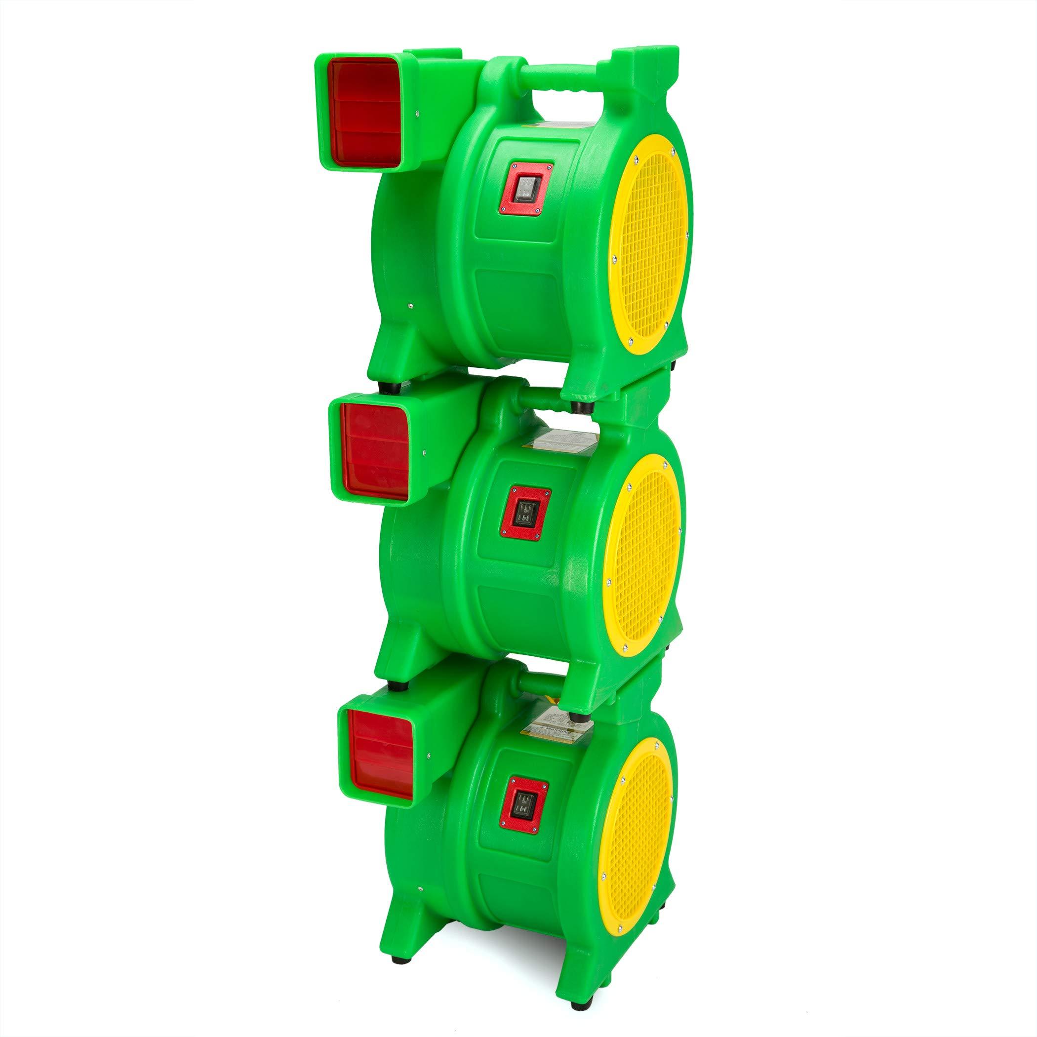 B-Air B-Air Kodiak 1-1/2 HP Air Blower | Powerful Bounce House Blower Fan for Large Inflatable Bounce House, Bouncy Castle and Slides