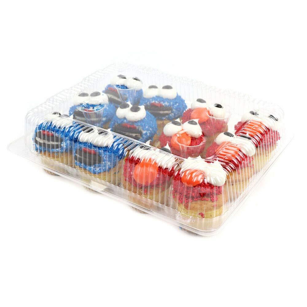pizety pizety mini cupcake containers 12 count 12 Compartment mini Cupcake Container mini cupcake boxes 12 count mini cupcake containers plastic disposable mini Cupcake box 12 mini cupcake containers plastic