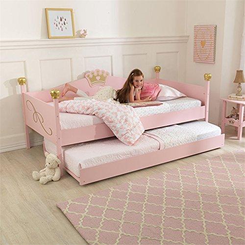 Kidkraft princess on sale twin bed