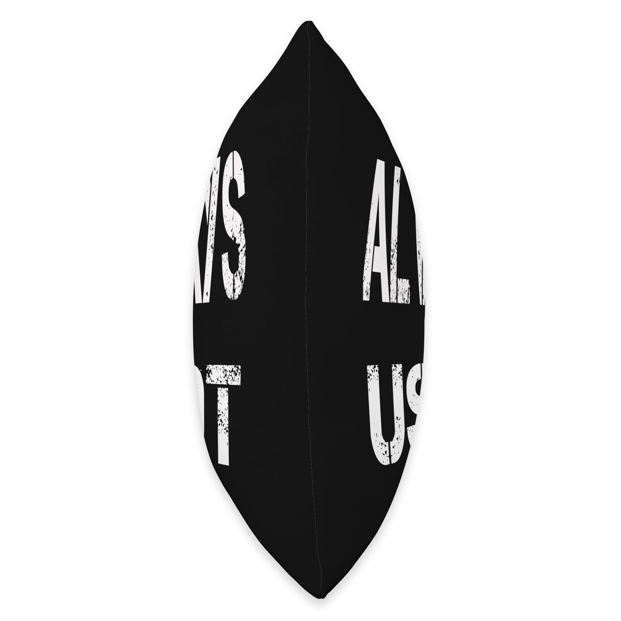 USDT saying - Crypto Blockchain appareil. Always USDT . Crypto saying for the Blockchain and Token Throw Pillow