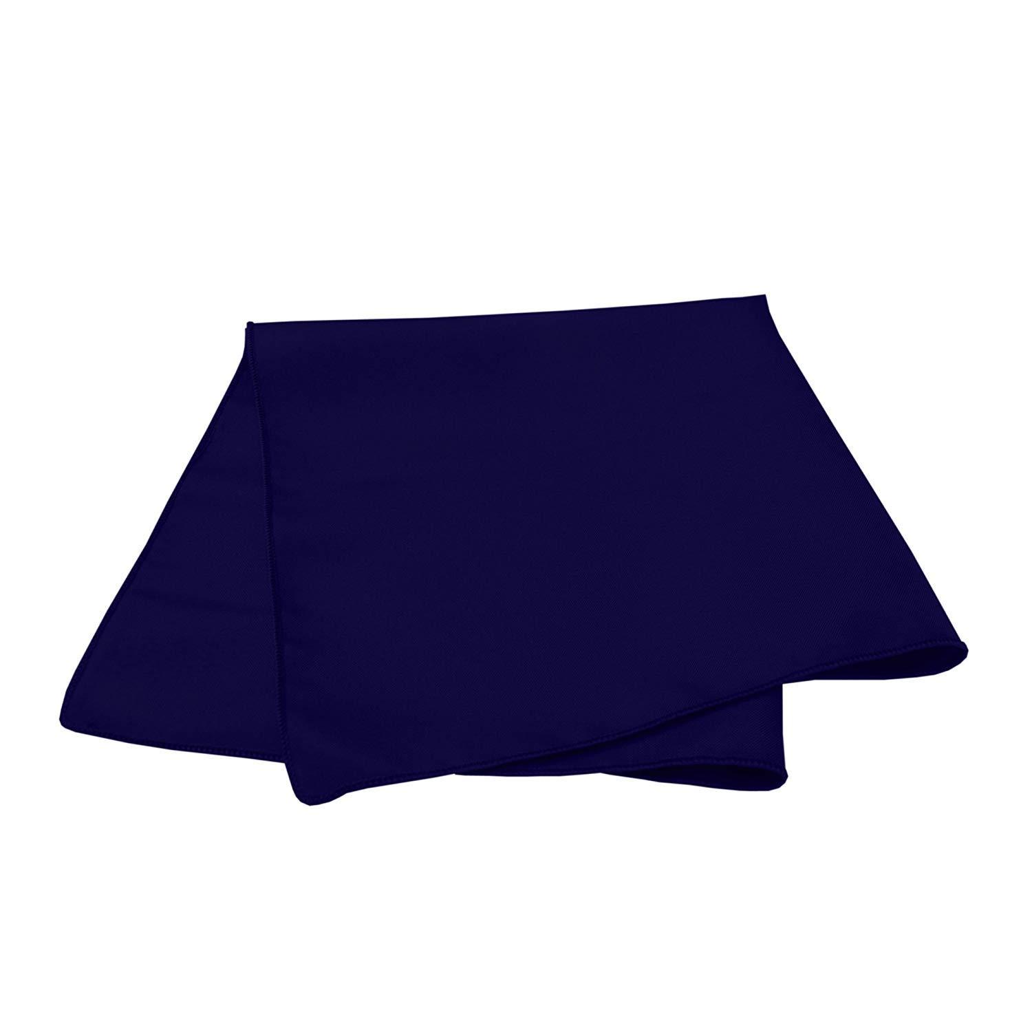 MOONLIGHT BEDDING Cotton Napkins - Cloth Dinner Table Napkins - Machine Washable and Home Use 100% Cotton Fabric - Pack of 100 (16 x 16 inch), Royal Blue