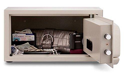 Mesa Safe Mesa MH101E-WHT-KA Hotel Safe in White with Electronic Lock