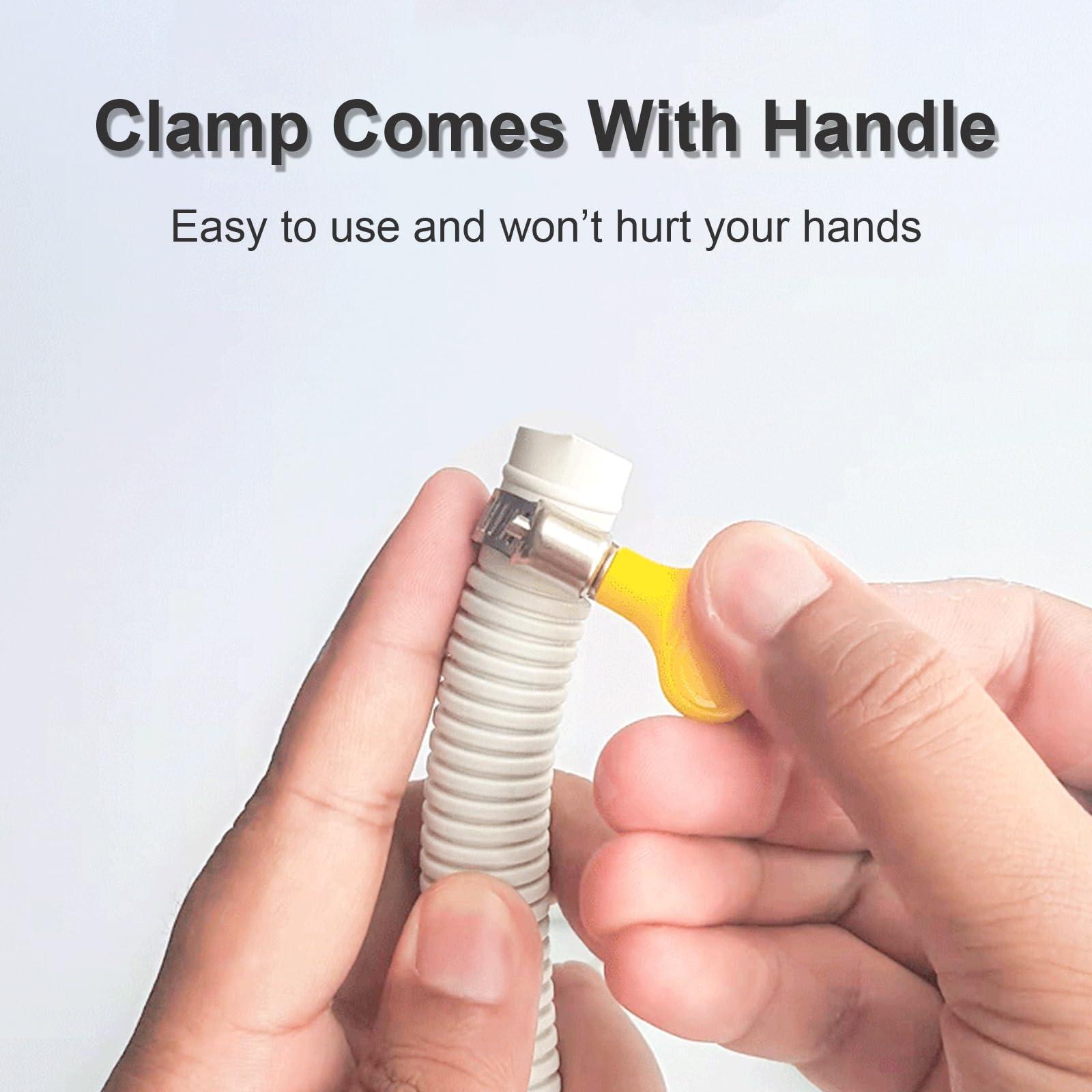 WHYATT Air Conditioner Drip Pan, Condensate Water Collector, Air Conditioner Drain Hose, Air Conditioner Indoor/Outdoor Unit Water Collecting And Drainage Pan Universal AC Drain Kit Plastic Water Catcher ( S