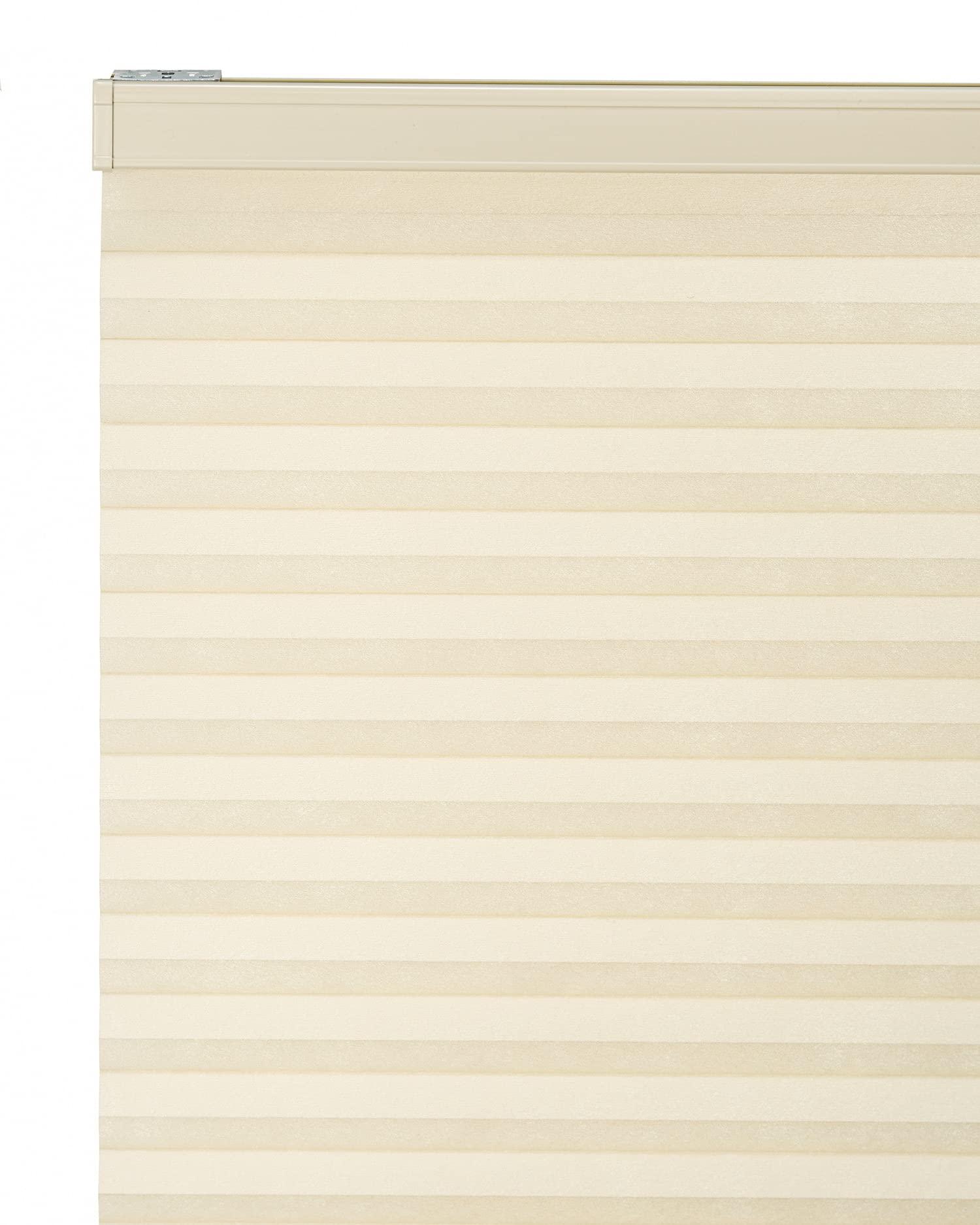 CHICOLOGY CHICOLOGY Cellular Shades, Window Blinds Cordless, Blinds for Windows, Window Shades for Home, Door Blinds, Window Coverings, Cellular Blinds,Ecru (Light Filtering), 28" W x 72" H