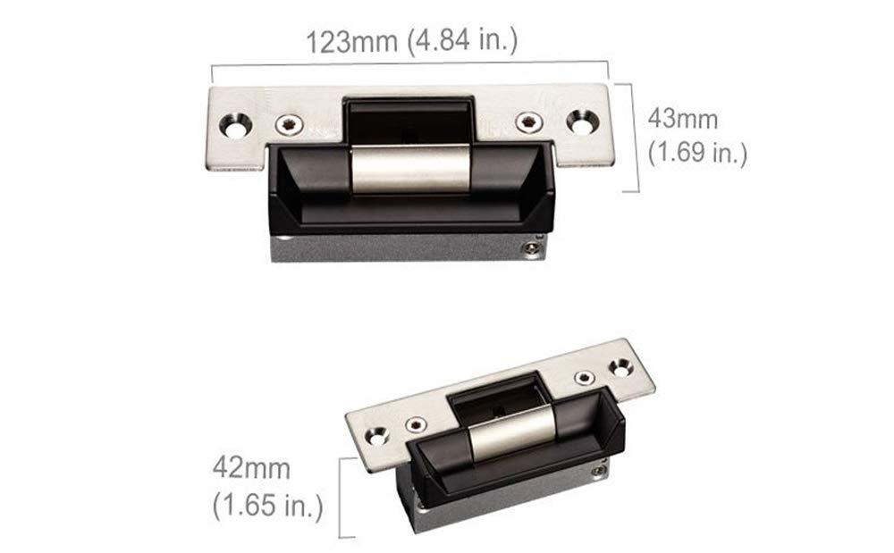 MENGQI-CONTROL MENGQI-CONTROL Failure Secure ANSI Standard Heavy Duty Electric Strike Lock for North American Door 1000kg Holding Force for Wooden Metal PVC Door