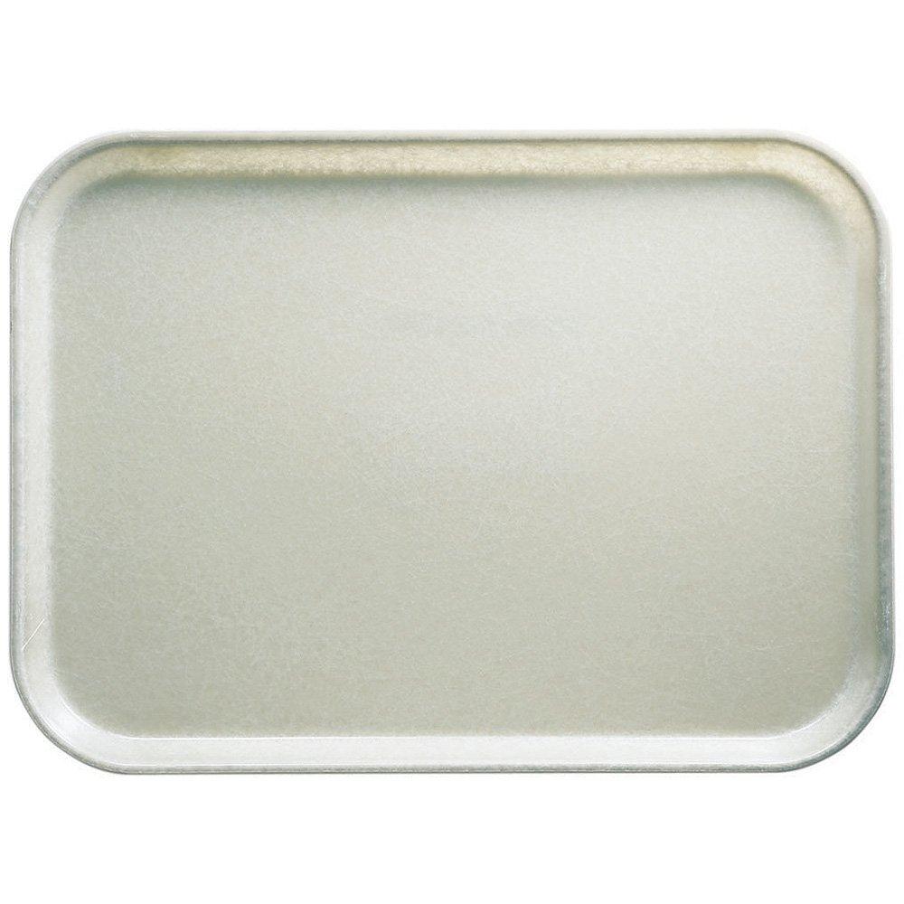 Cambro Cambro (46101) 4-1/4\" x 6\" Rectangular Fiberglass Low-Profile Tray - Camtray [Case of 12]