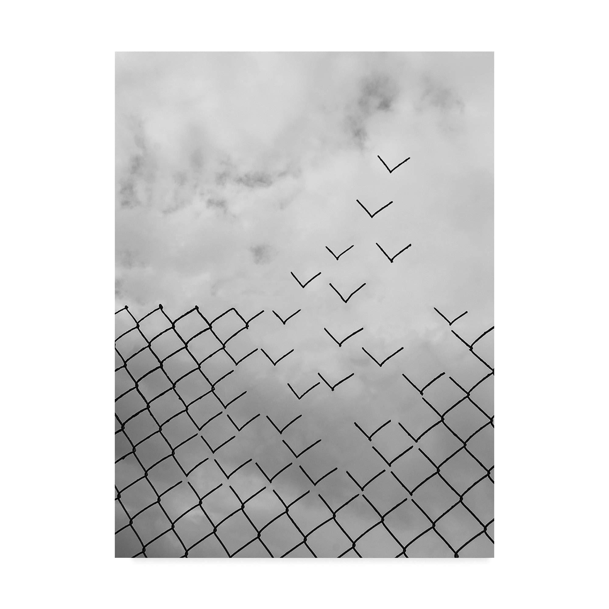 Trademark Fine Art Trademark Fine Art Cage Freedom by Daniel Alonso, 35x47-Inch, 35x47