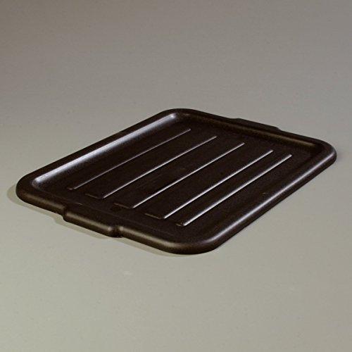 Carlisle FoodService Products Carlisle FoodService Products 4401203 Comfort Curve Universal Bus/Utility Box Lid, 15" x 20", Black (Pack of 12)