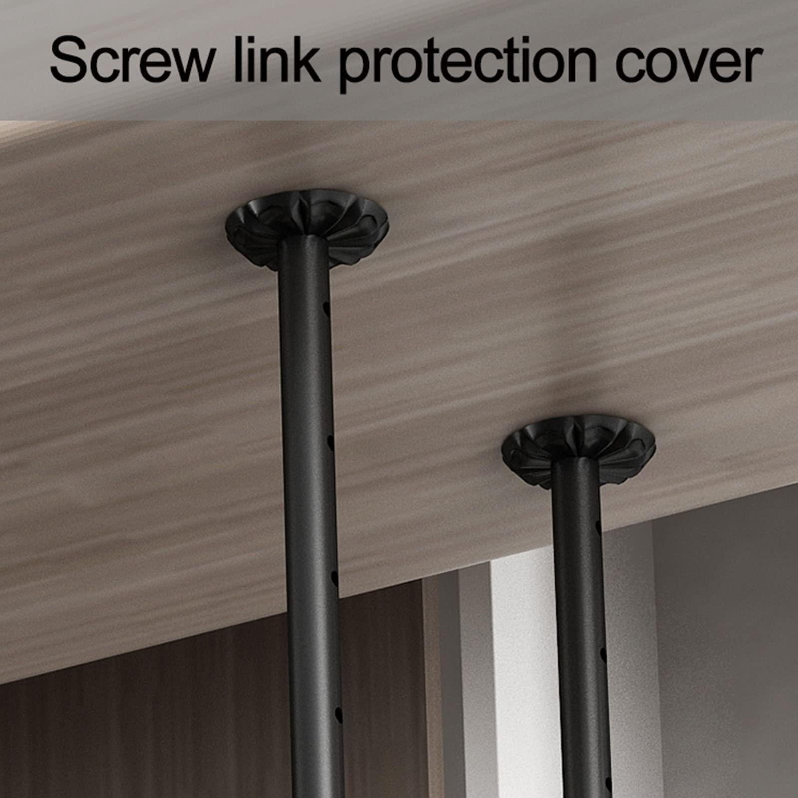 V3VOGUE V3VOGUE Ceiling Wine Glass Rack, Ceiling Mounted Wine Bottle Holder, Hanging Wine Glasses Storage Hanger Organizer, Wine Glass Drying Rack for Kitchen,Bar and Restaurant 80/100/120cm