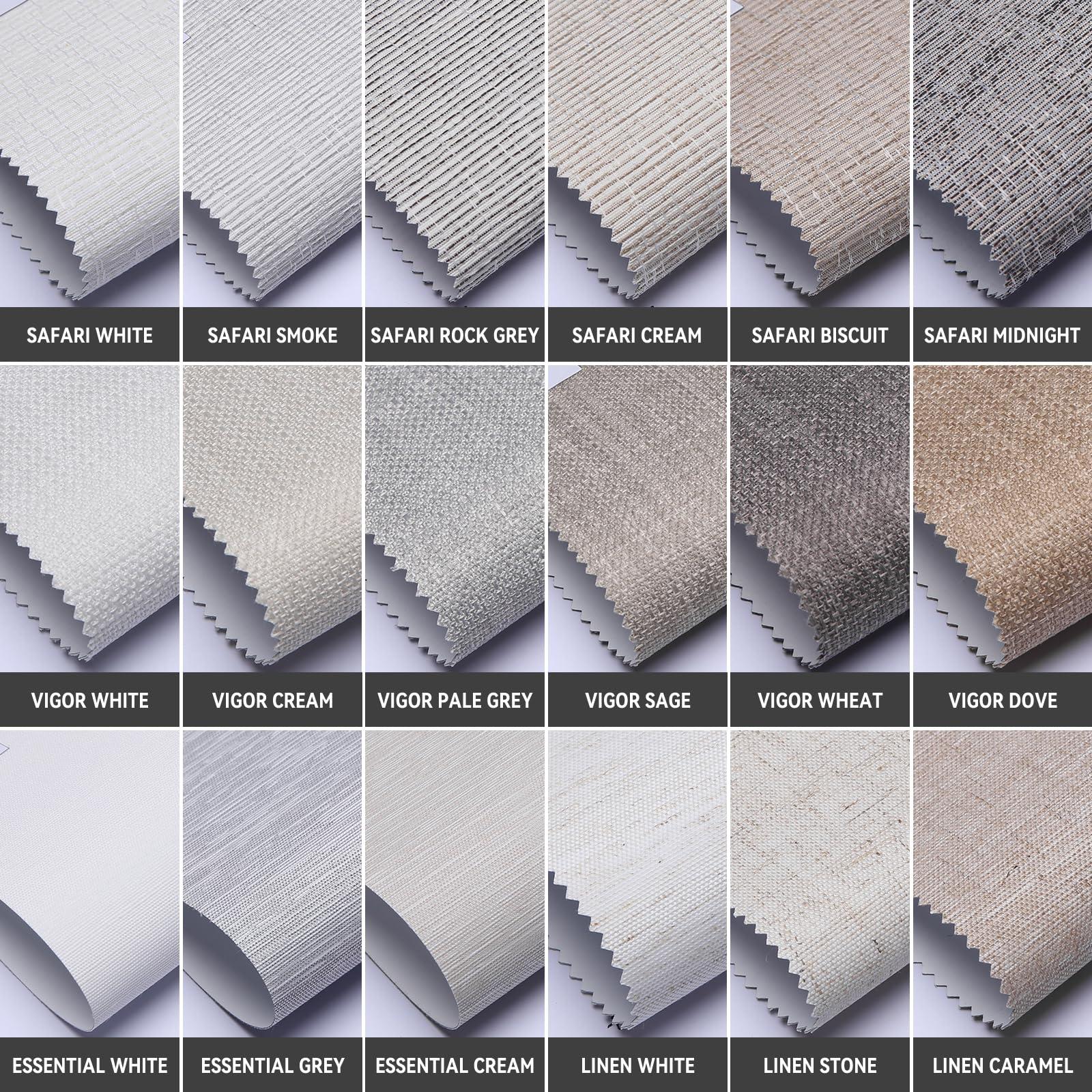 SmartWings SmartWings Motorized Blinds Compatible with Alexa and Google, Automatic Z-Wave/Zigbee Smart Shades with Remote, 100% Blackout Roller Shade, Customized Vinyl Waterproof Blind, Dark Grey