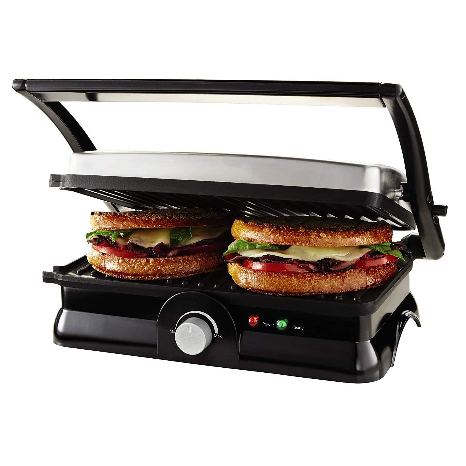 Sunbeam Sunbeam CKSBPM5020 Panini Maker, Small, Black