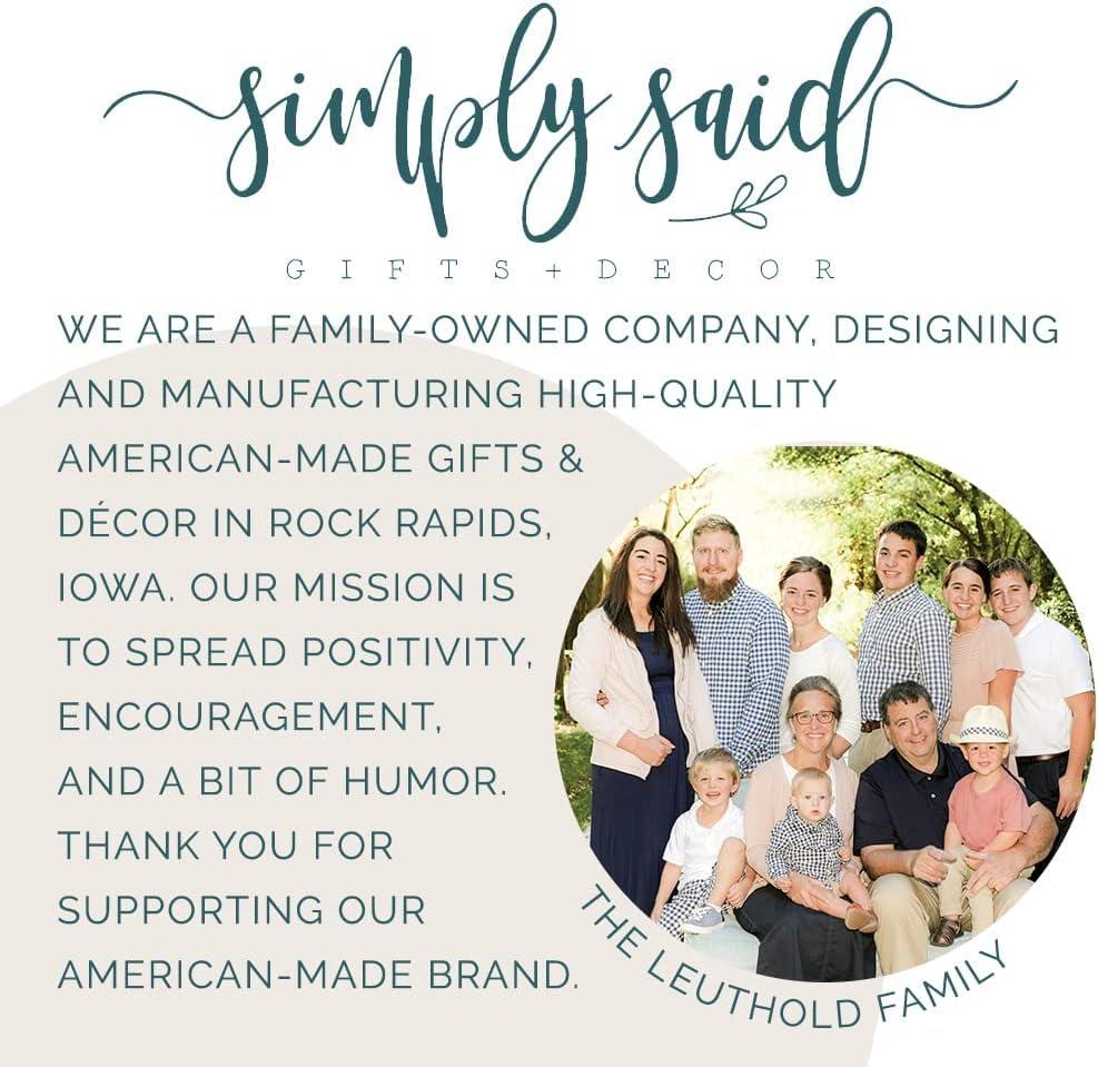 Simply Said, INC Simply Said, INC Small Talk Christmas Sign - Hope Cardinals - Christmas Cardinal Decor - Christmas Birds Decoration - Winter Red Cardinal Art - 5.25 x 5.25 inches STS2182