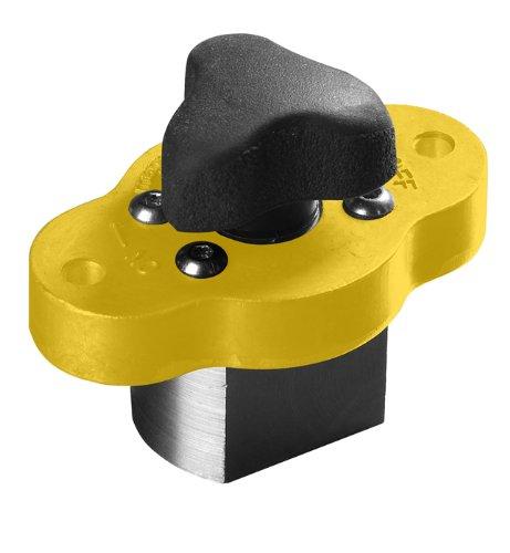 Magswitch Magswitch MagJig 95 Magnetic Woodworking and Welding Base Clamp Holder for Wood Working Supplies, Accessories, Tools and Equipment, Magnet Switch with On/Off Capabilities, 95 lb Holding Force, Yellow