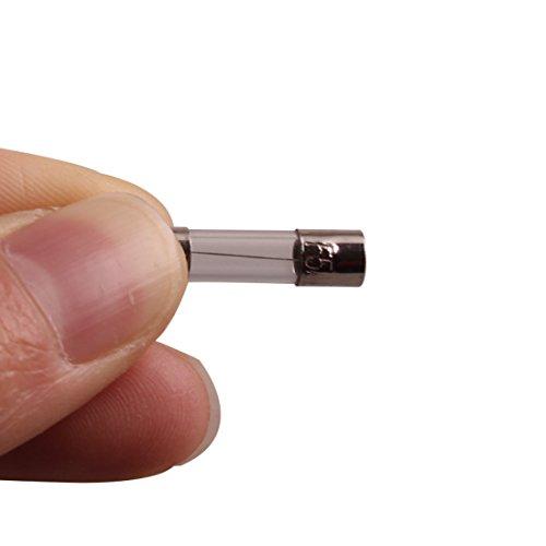 QBGTFAK QBGTFAK 250pcs Quick Blow Glass Tube Fuse Assorted Kit 250V 1A, 2A, 3A, 5A, 6A, 7A, 8A, 10A, 15A,20A, 6x30mm, 250V 1A, 5A, 10A, 15A, 20A, 5x20mm (5x20mm and 6x30mm)