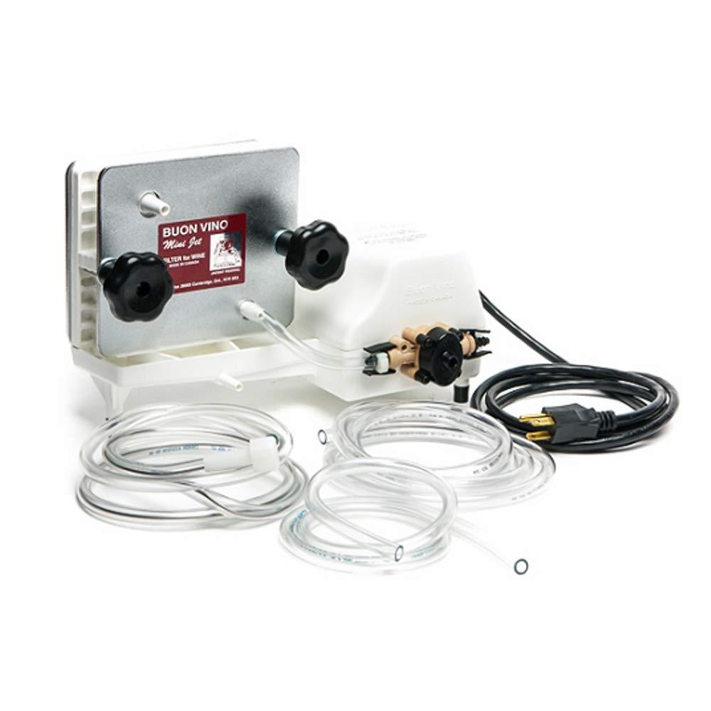 Buon Vino Buon Vino Mini Jet Wine Filter - Easy Bottle Filteration Brewing Kit - Simple Automatic Machine Accessories - Brew System Gadgets - Portable Homebrew Supplies - Electric Filters Bottling Equipment