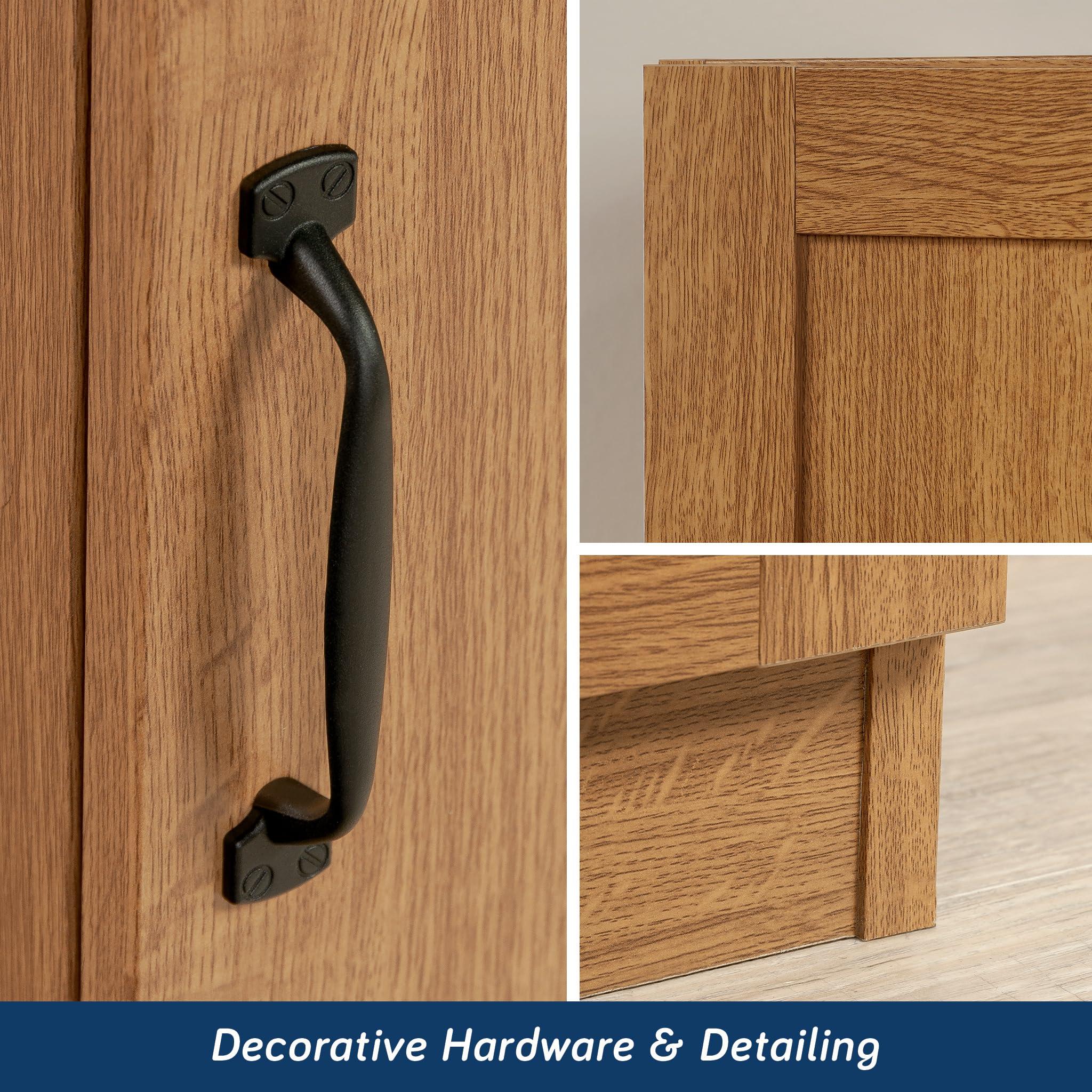 Sauder Sauder Miscellaneous Storage Cabinet/ Pantry cabinets, Highland Oak finish