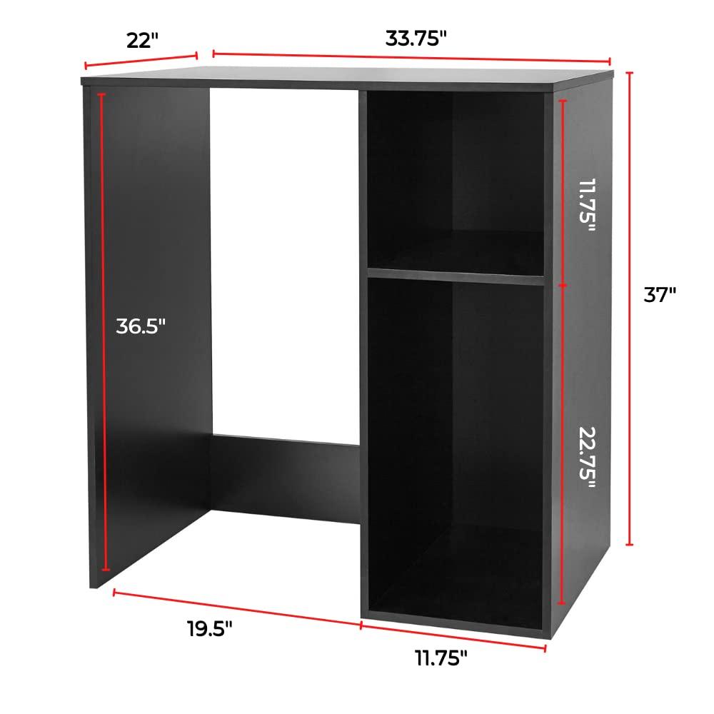 DormCo Yak About It Mini Fridge Dorm Station - Black