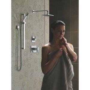 DELTA FAUCET Delta Faucet Vero 3-Setting Shower Handle Diverter Trim Kit, Diverter Valve Trim Kit Chrome, 3 Way Shower Diverter, Delta Diverter Trim, Chrome T11853 (Valve Not Included)