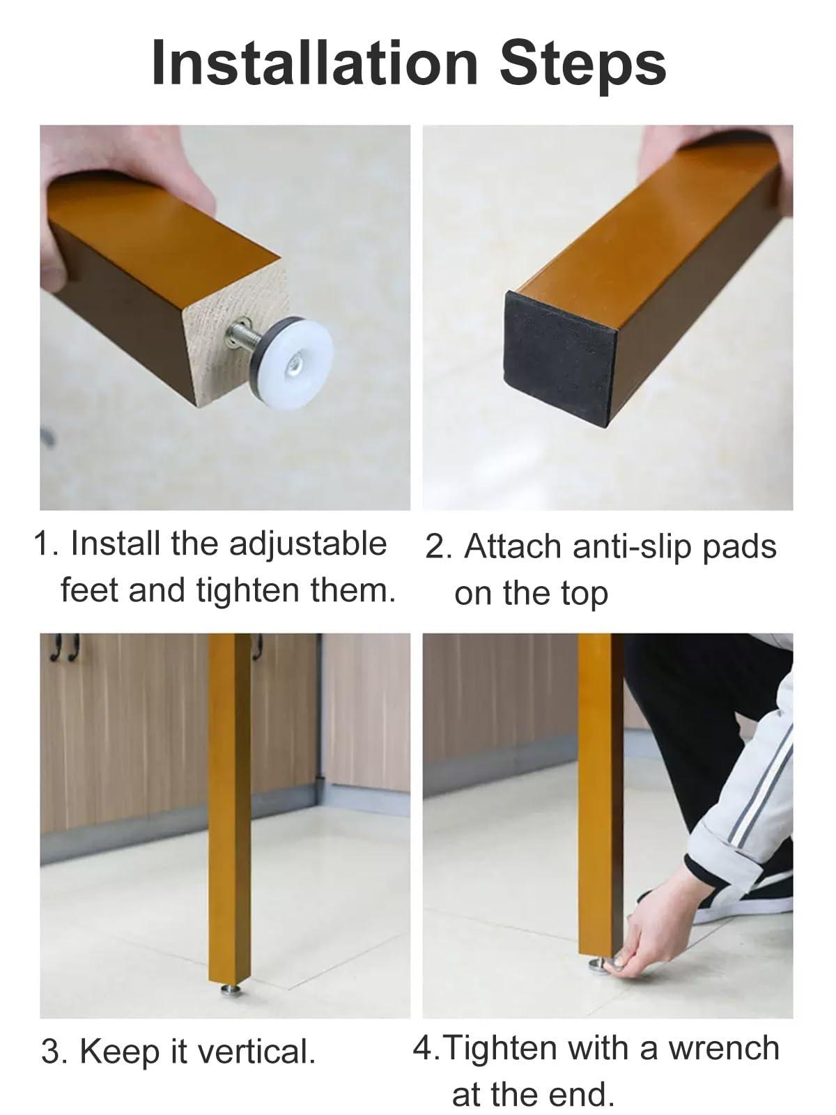 ZAQYCM ZAQYCM Wood Slat Room Dividers Floor to Ceiling, 8 7 6 5 4 3 Feet Tall Wall Partition Screen Post for Office, Stairway, Lofts and Porch, Modern Living Room Decorative Panel(1 Pack,70cm/27.5in/2.3ft)