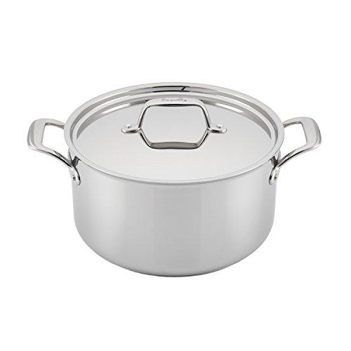 Breville Breville Thermal Pro Stainless Steel Stock Pot/Stockpot with Lid, 8 Quart, Silver