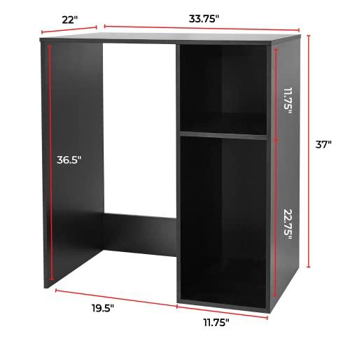 DormCo Yak About It Mini Fridge Dorm Station - Black