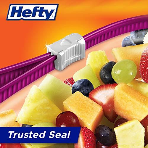 Hefty Hefty Slider Storage Bags, Gallon Size, 30 Count (3 Pack), 90 Total