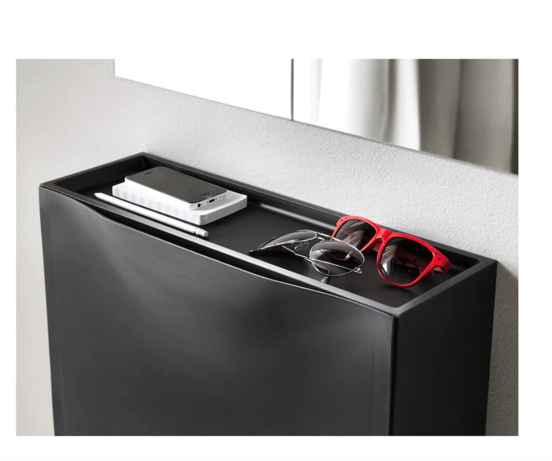 IKEA IKEA Trones Shoe Cabinet/Storage 20 1/2x7 1/8x15 3/8'' 2 Pack, Black, 18X52X39