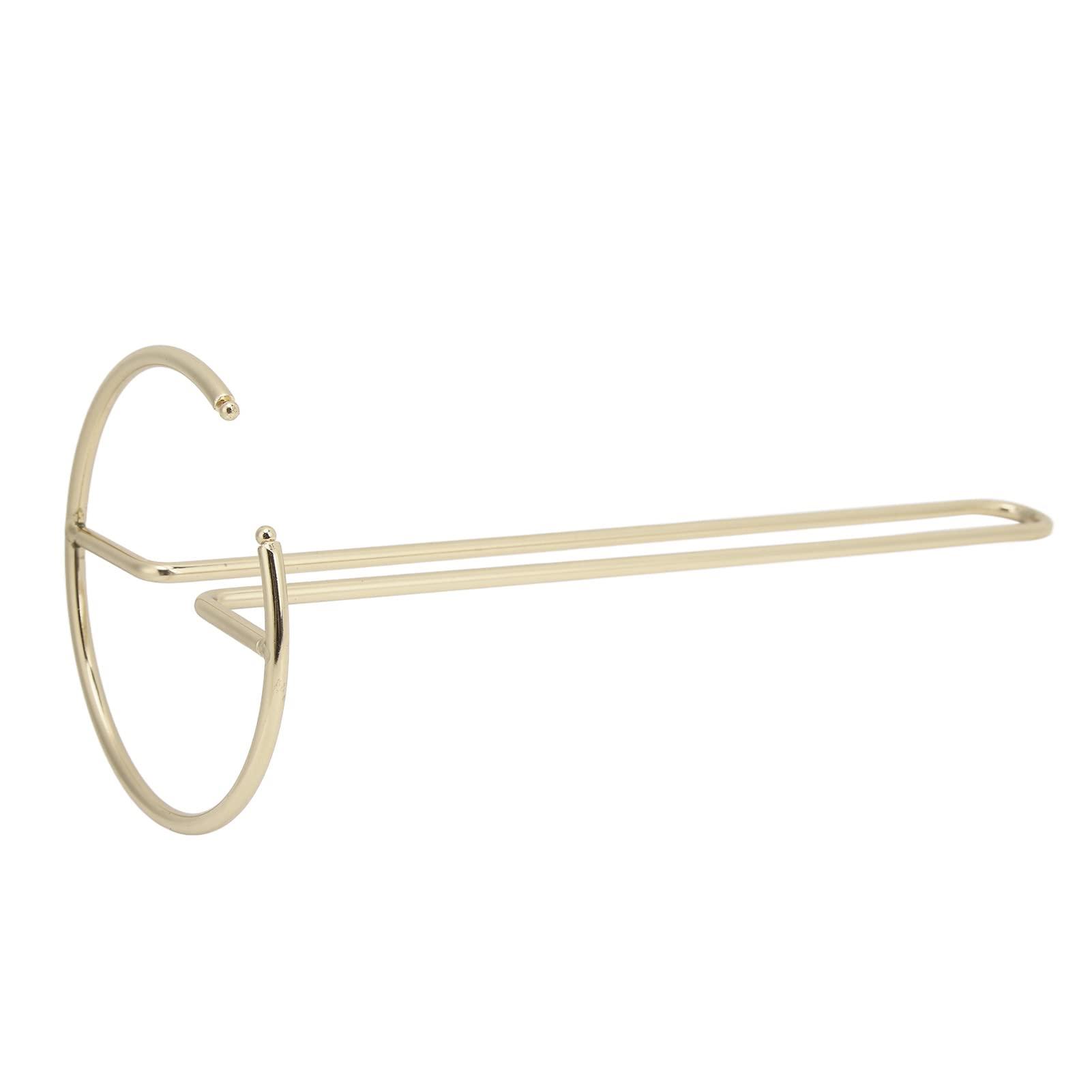 QANYEGN QANYEGN Wrought Iron Paper Towel Holder, Simple 1 Piece, Easy to Install, Suitable for Office, Kitchen, Bathroom Or Desktop Use(ld)