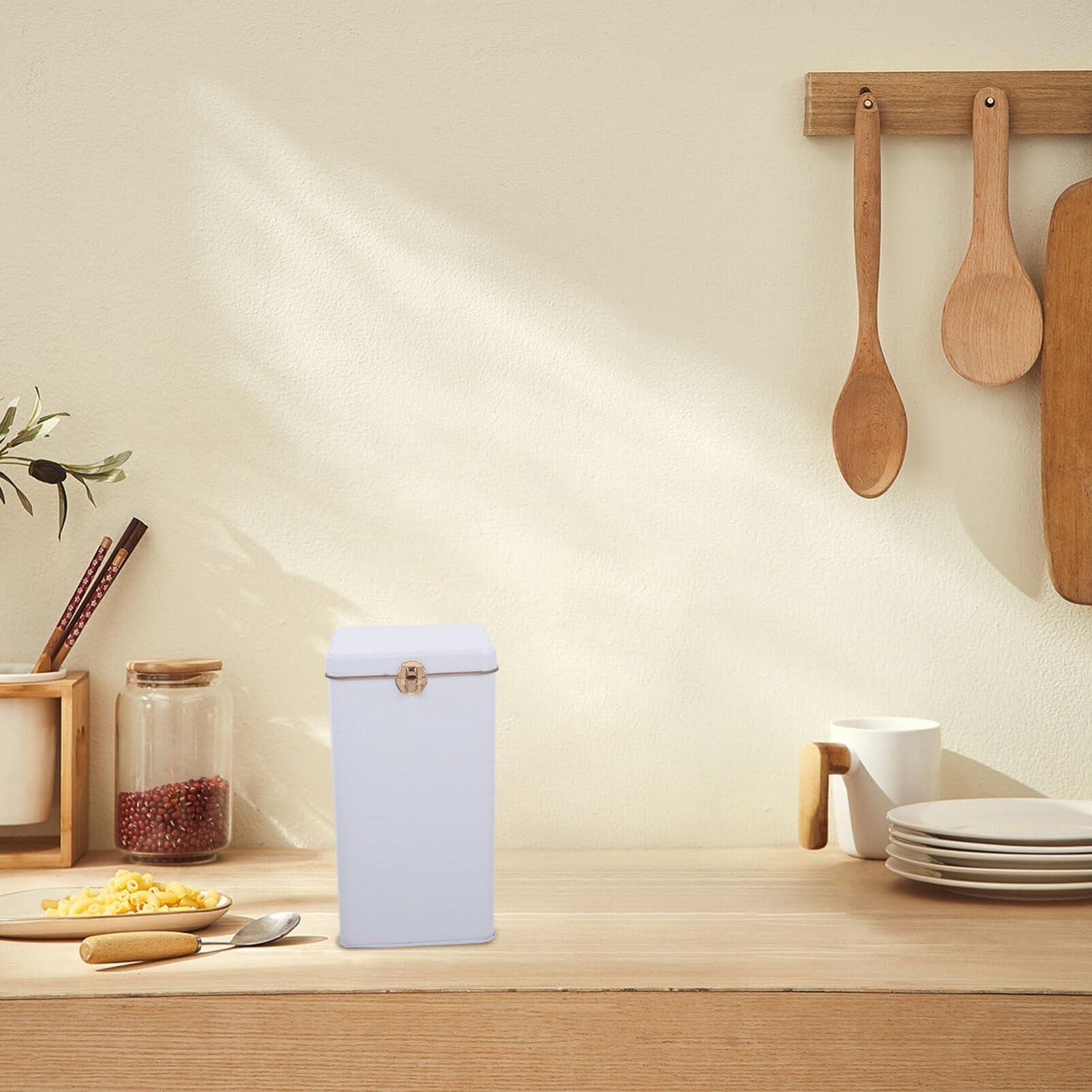 Zerodeko Tea Tea Storage Containers Tea Container Canister with Airtight Lids Tea Bag Storage Jar Food Storage Container Food Storage Jar Tea Tin Canister Tea Storage Canister