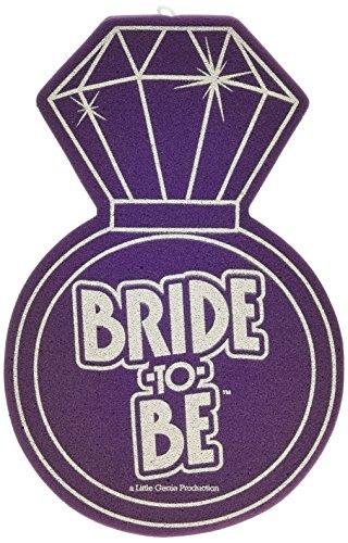 Little Genie Productions Little Genie Productions Bride to Be Engagement Ring Foam Hand, Purple