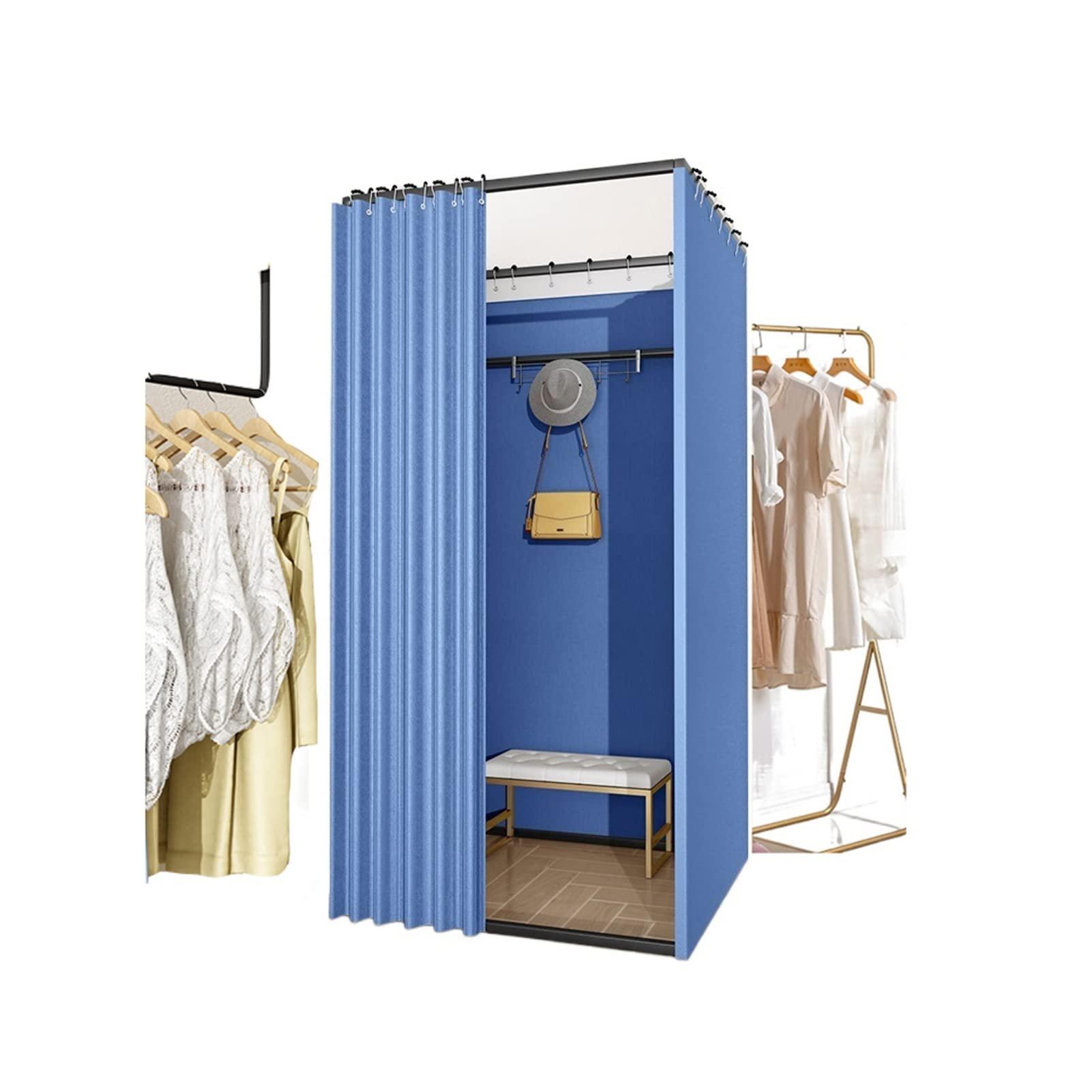 YXYECEIPENO Portable Dressing Room Changing Room Divider Room Dividers Privacy Curtains And Hooks Fitting Rooms Can Be Used In Bars, Clothing Stores, Offices, Photo Studios ( Color : O , Size : 100x85x200cm )