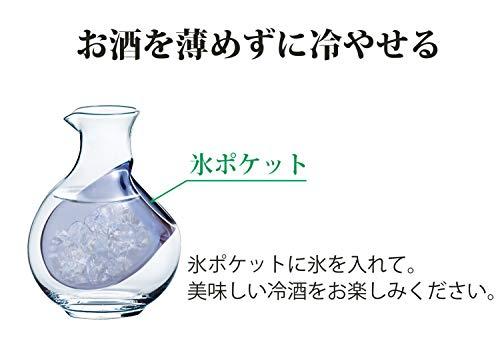 ???????? Toyo Sasaki Glass 61058CV Tokuri 6.1 fl oz (180 ml), Handmade Carafe, Made in Japan