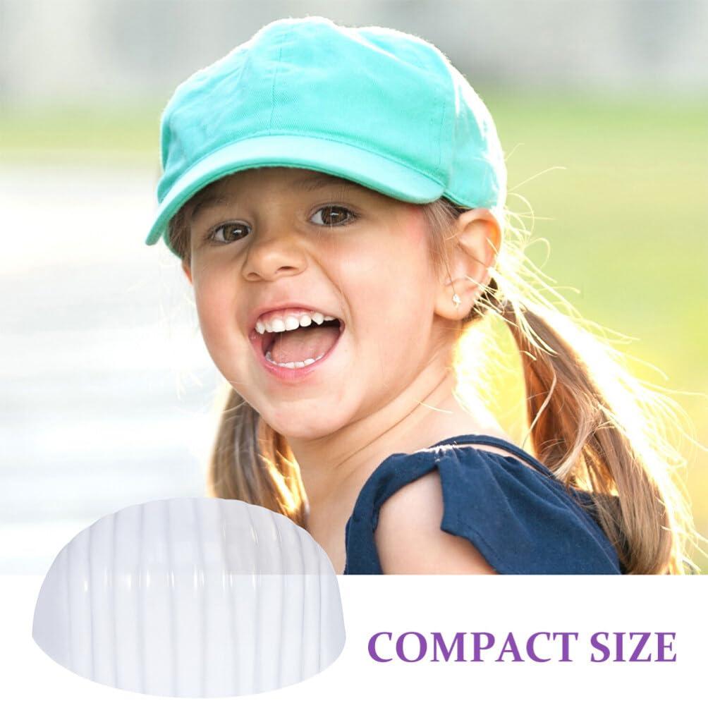 VOSAREA VOSAREA Baseball Caps Inserts Shapers 20pcs Plastic Clear Reusable Hats Liner Cap Fitter Inserts Support Half Hats Stay Brace Cap Form Inflatable Hats Holder Wig Shaper