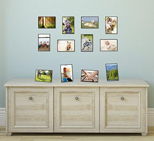 MCS MCS Format Picture Frames, Gallery Wall Frames, Black, 5 x 7, 12-Pack