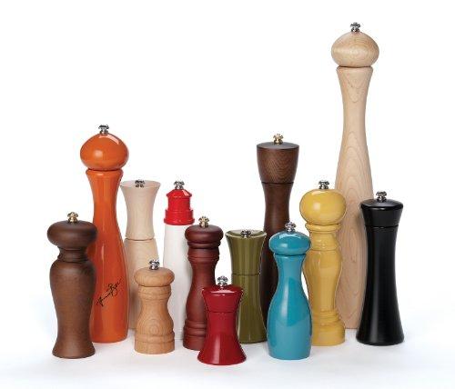 Fletchers Mill Fletchers' Mill Tronco Salt Mill, Cherry - 10 Inch, Adjustable Coarseness Fine to Coarse, MADE IN U.S.A.