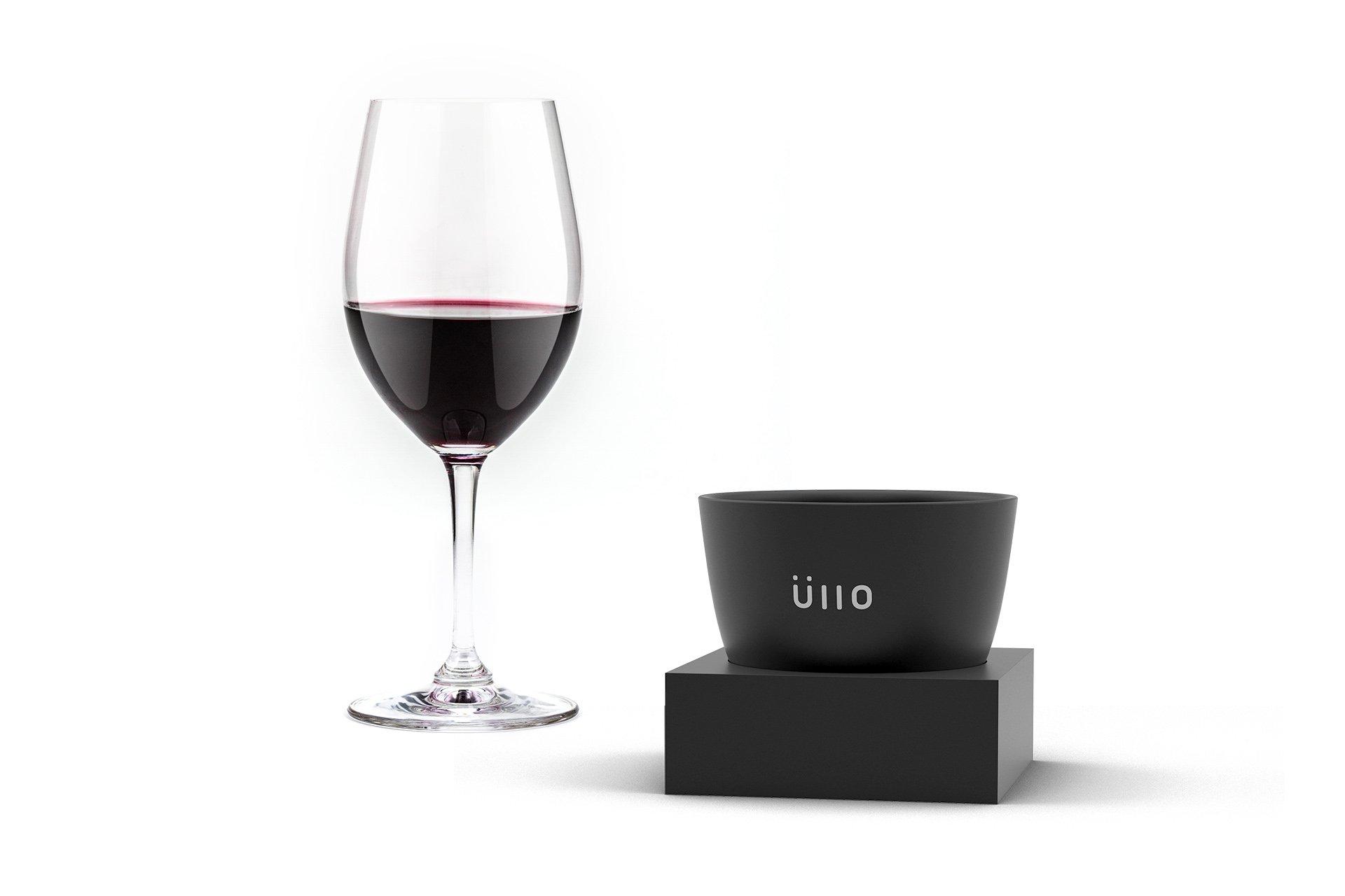 Üllo Ullo Wine Purifier with 4 Selective Sulfite Filters. Remove Sulfites and Histamines, Restore Taste, Aerate, and Experience the Magic of Ullo Pure Wine.