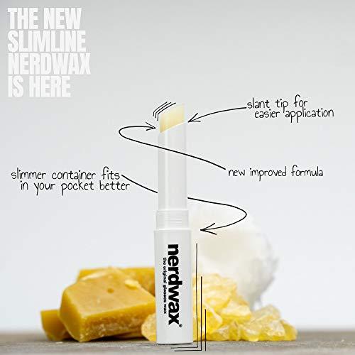 Nerdwax Nerdwax Glasses Wax - 4ct Value Pack | Stop Sliding Glasses | Anti-Slip Eyewear Retainer | As Seen on Shark Tank