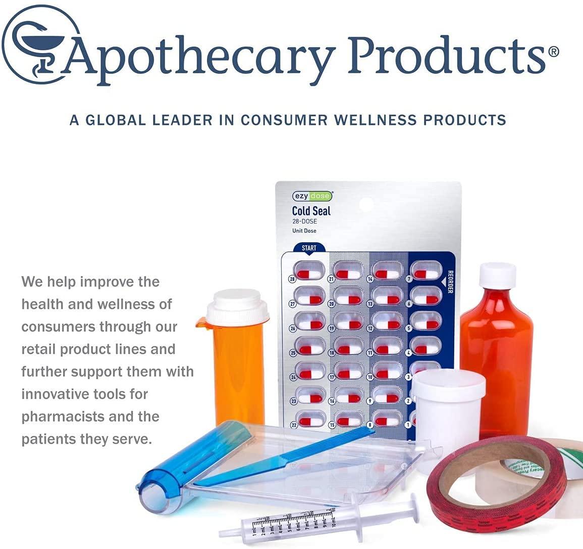 APOTHECARY PRODUCTS Apothecary Products Mortar and Pestle Bowl, Mixer and Grinder for Medicine, Glass (16 oz)