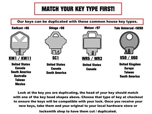Rockin' Keys Rockin' Keys Pink V Guitar Shaped House Key SC1