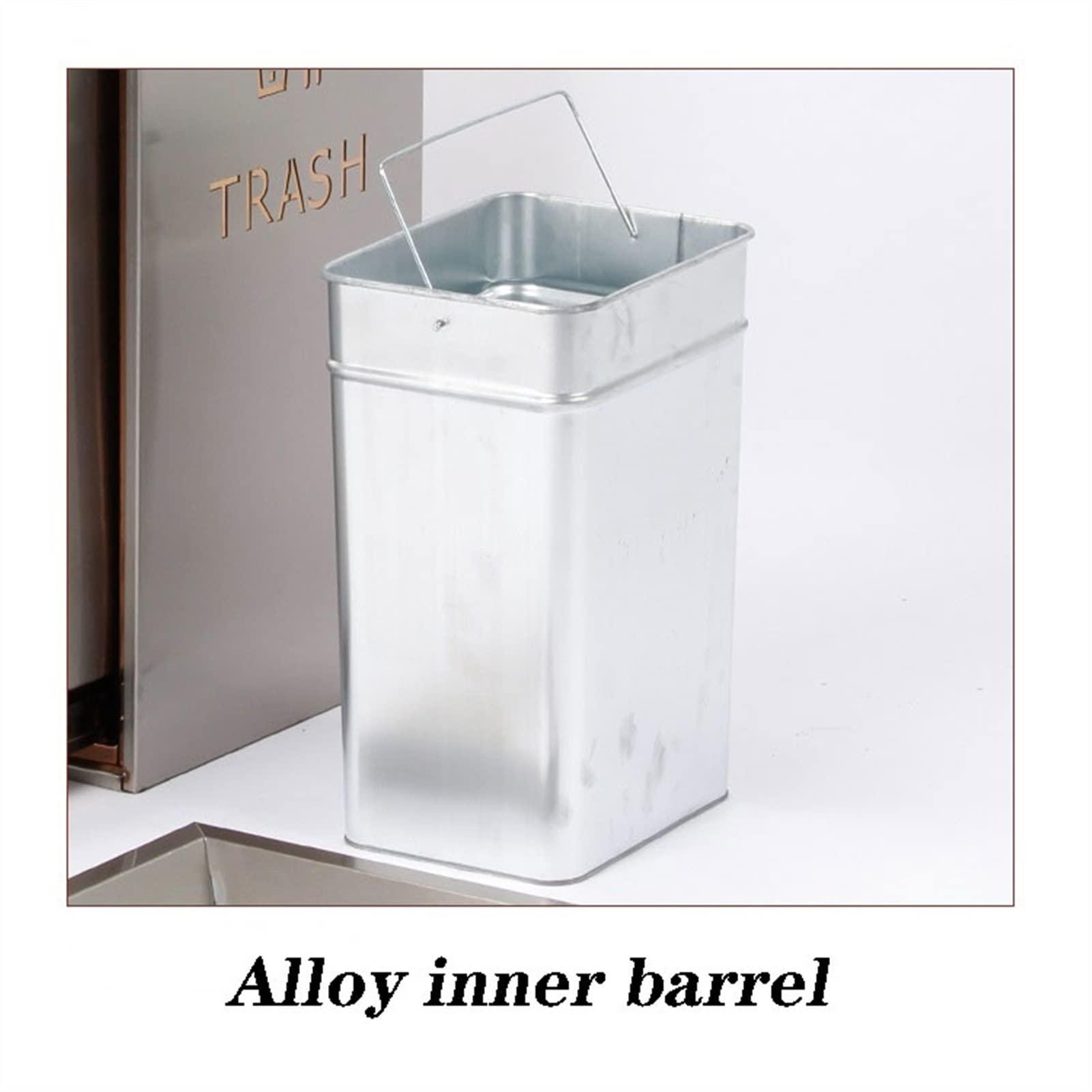 BONAD Kitchen Garbage Can Large-Capacity Trash Cans, Hotel Lobby, Shopping Malls, Vertical Trash Cans, Elevators, Outdoor Peel Boxes, Trash Cans Wastebasket
