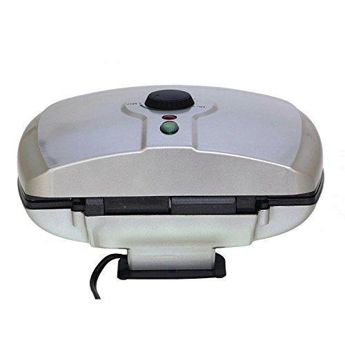 Brentwood Brentwood AR-136 6 Piece Non-Stick Arepa Maker Silver, 1\"