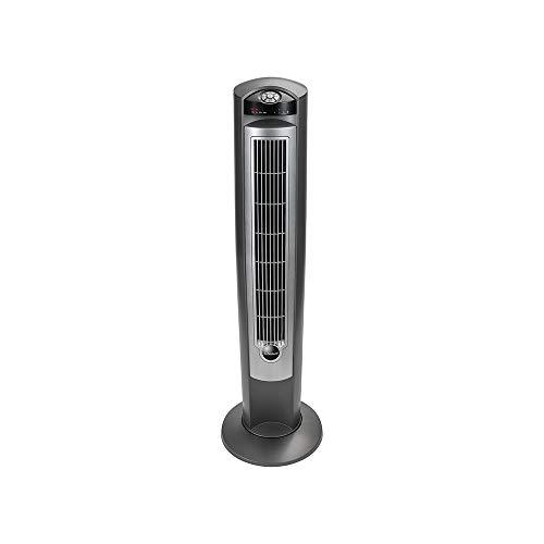 Lasko Lasko Oscillating Tower Fan, Quiet Fans with Remote, for Bedroom, Living Room, Office, Tower Fan with Remote, 3-Speed Timer, 42, Silver T42951